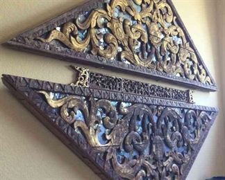 Huge Asian Wall Hanging 