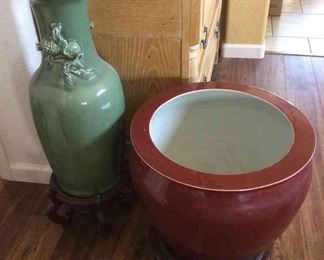 Large Vase And Pot
