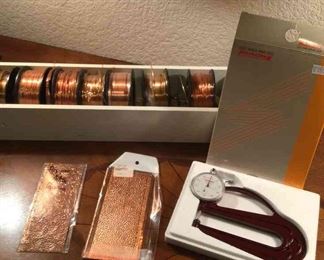 Peacock Gauge Copper Galore