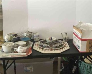 Porcelain China Asian Decor