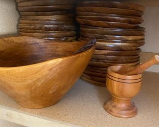 Wonderful Wood Plates And More