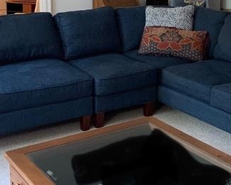 Haverty’s Sectional. Furniture Hand Crafted by Scott Rosenbaum
