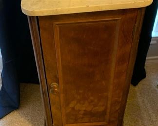 Vintage Marble Top Stand