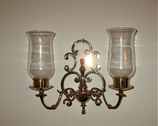 1 OF 2 WALL SCONCES