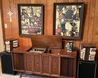 Working Mid Century Zenith Console Stereo $800