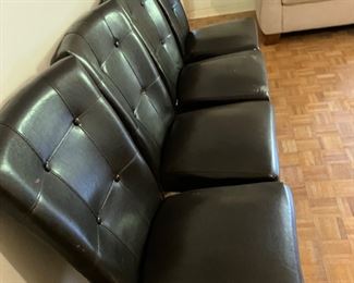 4 padded dining room chairs
