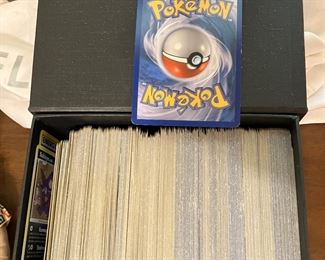 Box of Pokémon cards