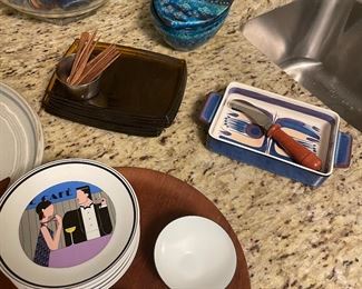 MCM appetizer plates, trays and more!