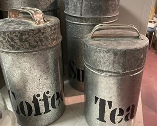 vintage canister set
