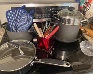 Pots and pans, Wustoff knives and more