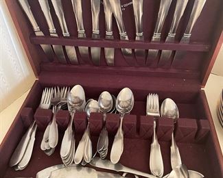 Georg Jensen stainless flatware