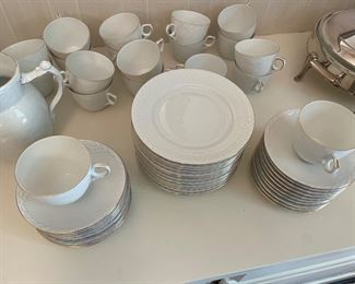 Royal Copenhagen Denmark luncheon set with pitcher