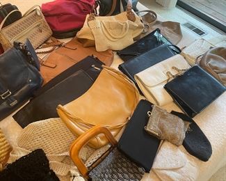 Women's vintage and current purses
