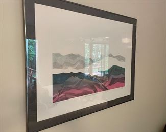 Framed lithorgraph