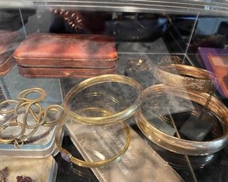 Gold bracelets, watch chains and more!