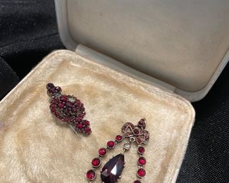 Antique pin and pendant