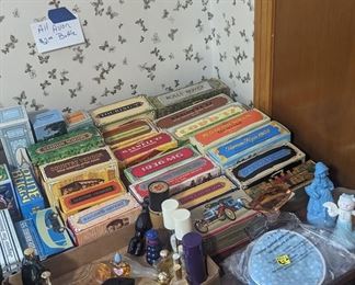 Avon bottles & boxes