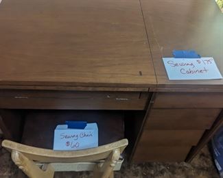 Sewing cabinet (no machine)