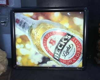 Beck's Lighted Sign Orlando