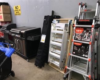 Ladders, Tents and BBQ's