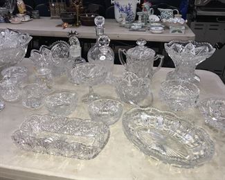 Vintage cut glass Orlando Auction