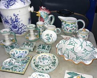 Italian Pottery dishware Orlando Auction