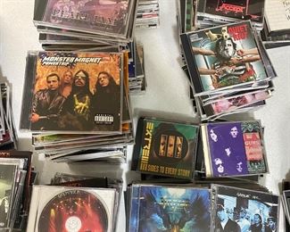 Lots of Rock, Rap, & Country music CDs and Cassette Tapes from the 1980-2010's