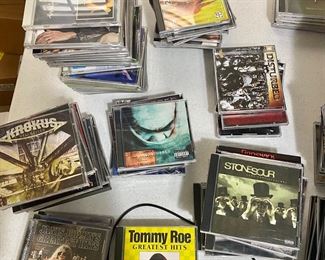 Lots of Rock, Rap, & Country music CDs and Cassette Tapes from the 1980-2010's