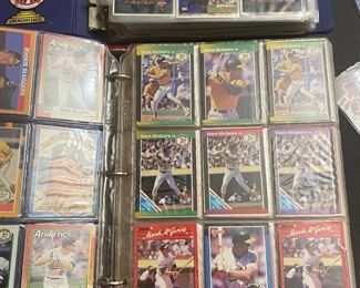 Thousands of Sports Trading cards mostly from the late 80's to early 90's