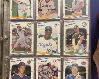 Thousands of Sports Trading cards mostly from the late 80's to early 90's