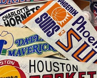 Autographed sports memorabilia - will have more photos soon - Several Hakeem Olajuwon autophaphs