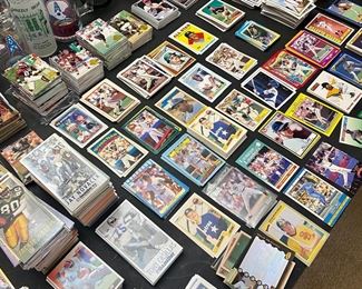1000's of trading cards - most sorted by year and publisher - most are NMT