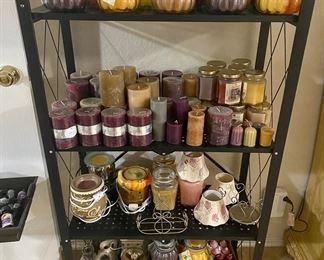 Lots of scented candles