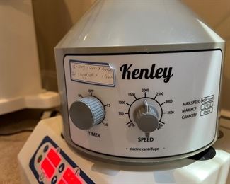 Kenley Centrifuge Machine Desktop Electric Laboratory With Timer And Speed Control