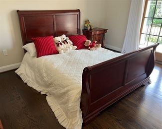 Queen Size Sleight Bed (Headboard - 64"W x 51"H)
