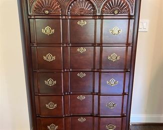 Newport Cherry Chest (41"W x 63"H x 18"D)