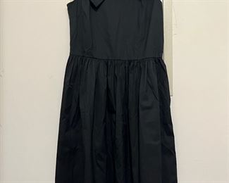 Women's Red Valentino Bateau Neckline Knee-Length Dress Size 40