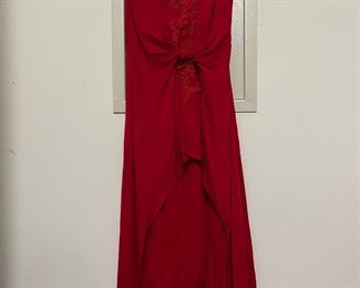 Women's Kobi Halperin Red Sheath Dress Size 4