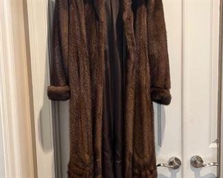 Women's Full Length Mink Fur Coat from Fantasia Furs, Beaver Creek CO