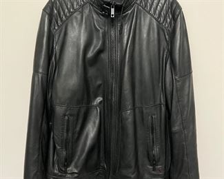 Men's Strellson Leather Jacket Size M