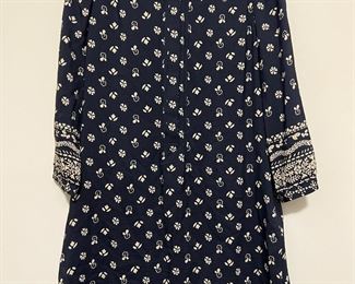 Women's Burberry Brit Silk Floral Dress Size 12
