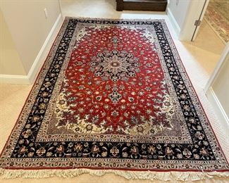 Persian Wool With Cotton Foundation Tabriz (6'7"W x 10'1"L)