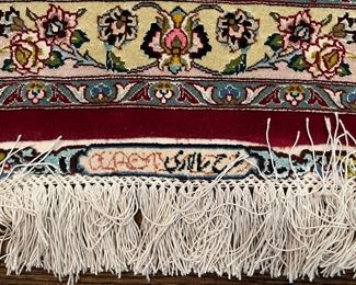 Persian Silk Tabriz (13'6" x 9'10") (pr)