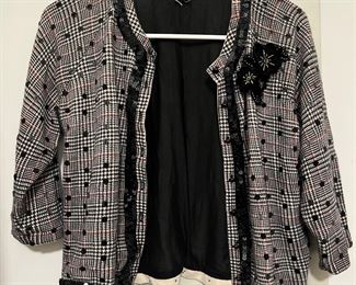 Women's Cynthia Steffe Cashmere Sweater Jacket Cardigan Size M