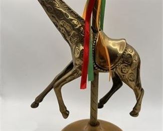 Lot 9   4 Bid(s)
Vintage Brass Circus / Merry-Go-Round Giraffe Figurine Made in Taiwan