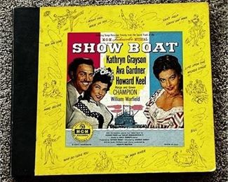 Lot 103   1 Bid(s)
Original MGM Show Boat Musical MGM 4 Record Set
