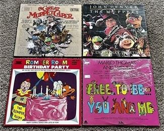 Lot 110   1 Bid(s)
Muppet Lot of 4 Vintage Record Albums