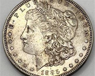 Lot 417   14 Bid(s)
1885-S Morgan Dollar Coin