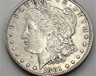 Lot 419   34 Bid(s)
1901-S Morgan Dollar Coin