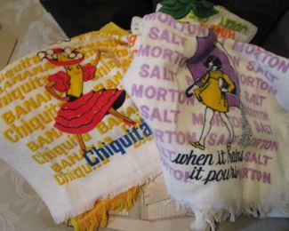Vintage 1960's terry cloth towels